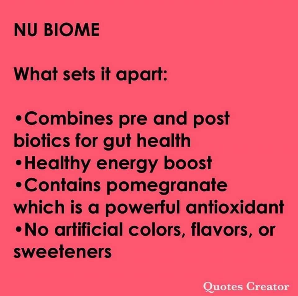 NuSkin Nu Biome (Pink Drink) Month Supply