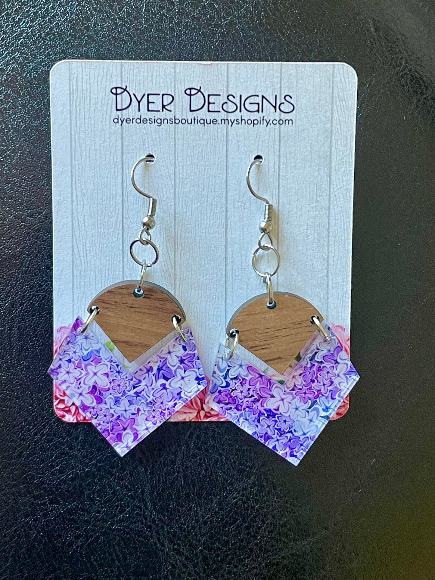Patterned Lilac Floral