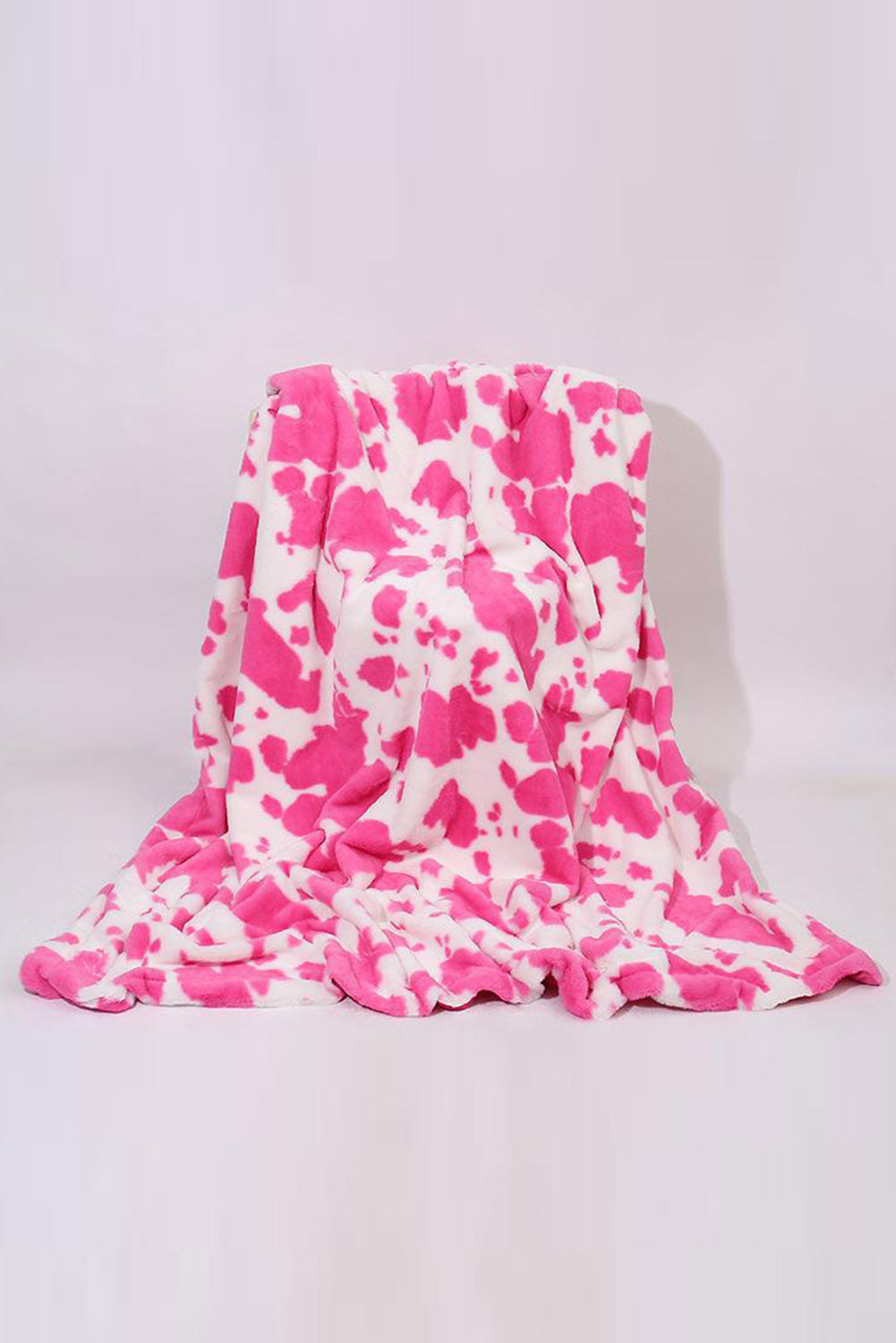 Multicolour Cow Spots Plush Blanket 150*200cm