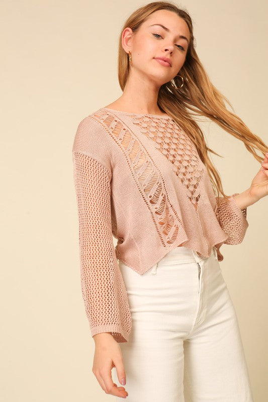 Boho Summer Day Sweater