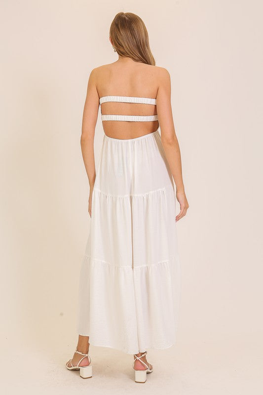Brunch Babe Cutout Airflow Maxi Dress