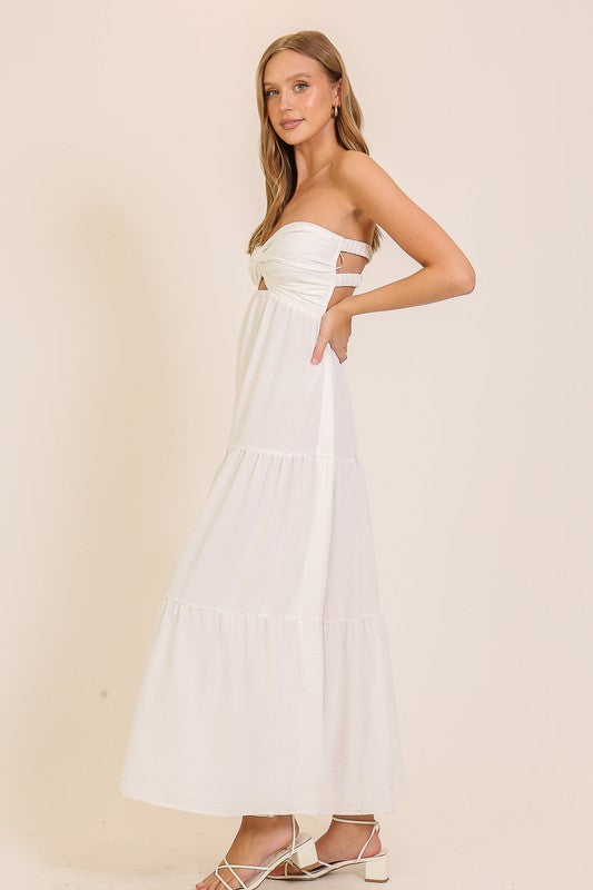Brunch Babe Cutout Airflow Maxi Dress
