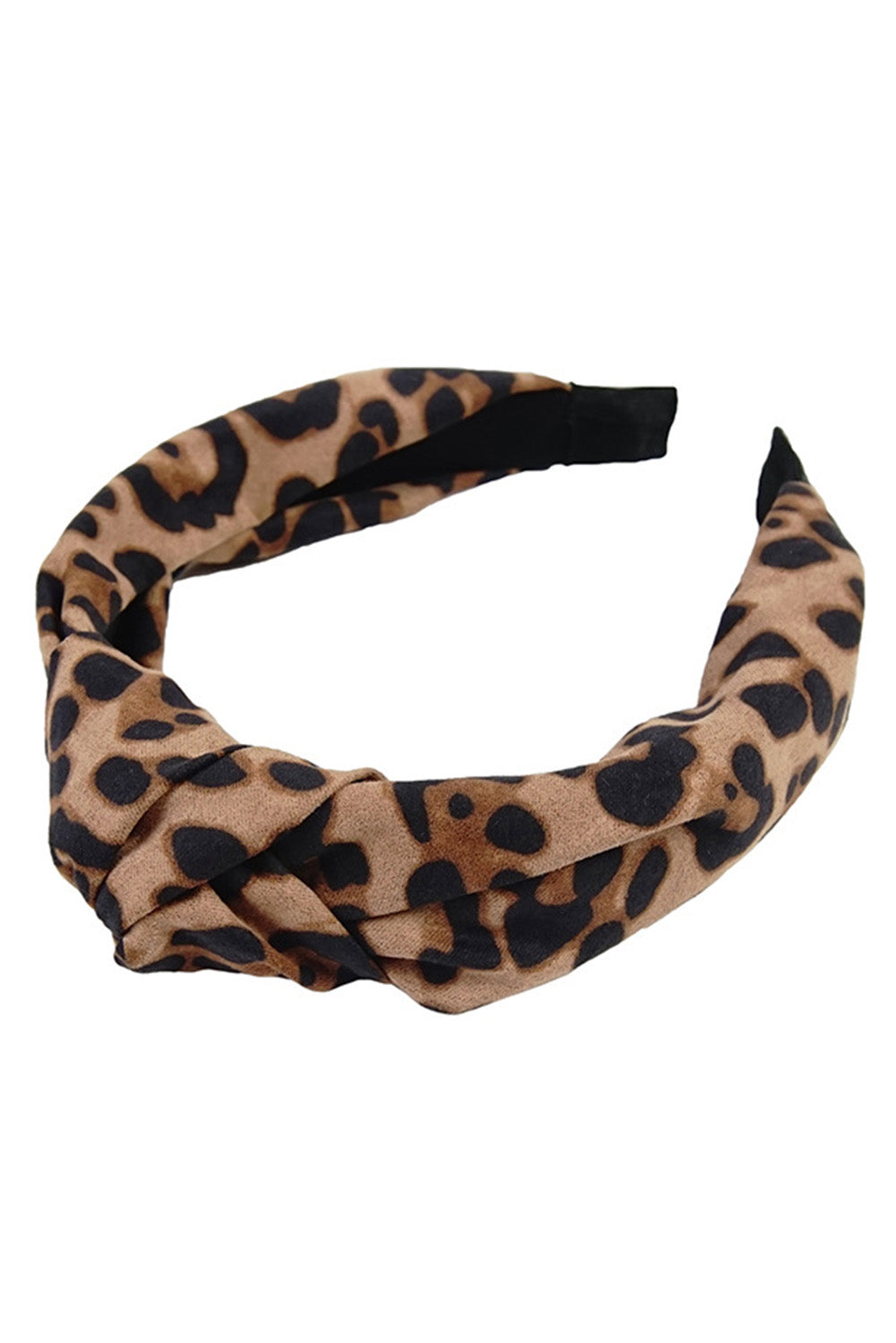 Leopard Bow Knotted Headband 14*18cm