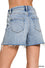 Zenana Distressed hem denim shorts