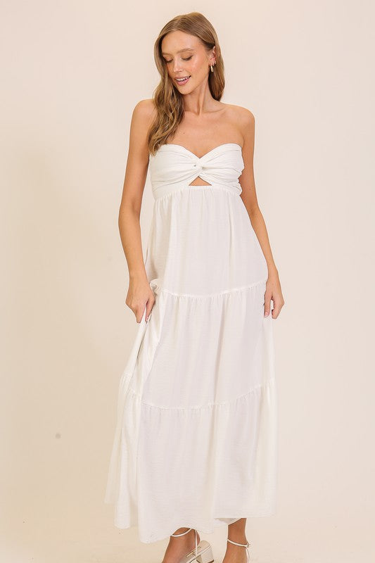 Brunch Babe Cutout Airflow Maxi Dress
